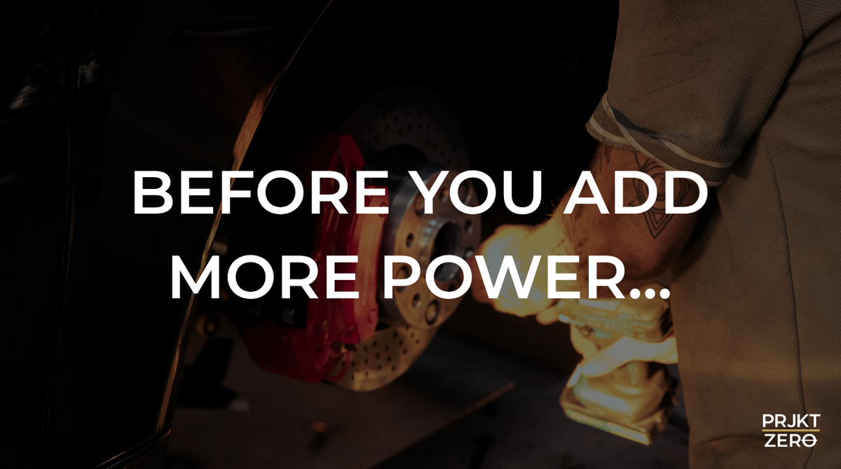 Before You Add More Power...