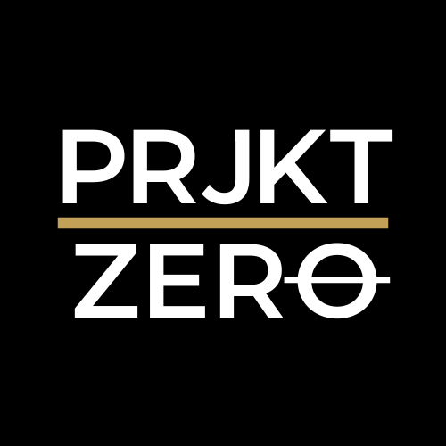 PRJKT ZERO Logo Vinyl Decal