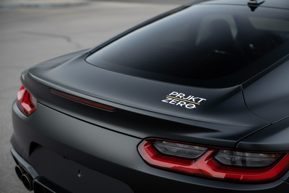 PRJKT ZERO Logo Vinyl Decal