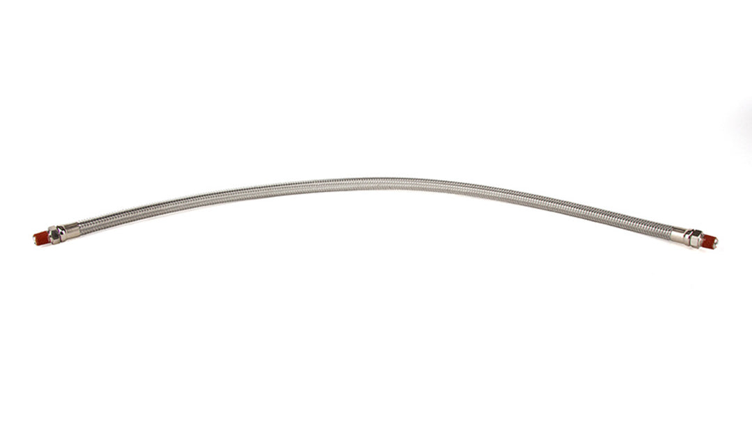 Replacement Leader Line - 1/8" MNPT, Stainless Steel - Audi R8 front/rear, 10th Gen. Civic front, Builder Series