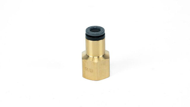 Straight Female - 1/4" FNPT x 1/4" PTC - DOT - SMC 