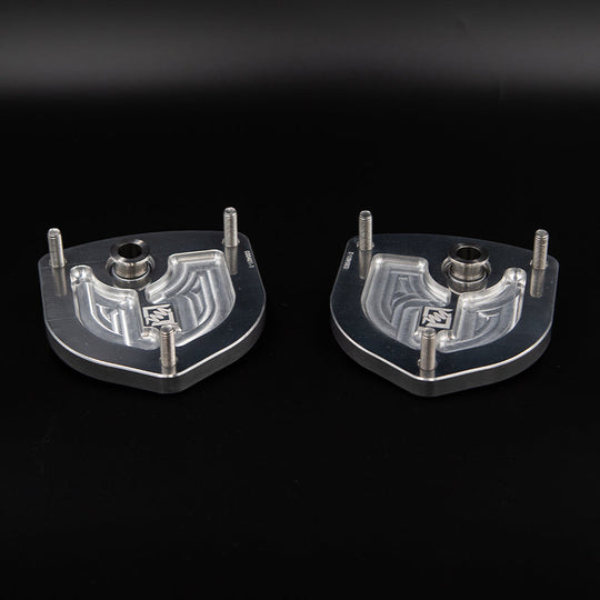 Suspension Secrets Camber Caster Plate Top Mounts - Porsche 718 Spyder RS