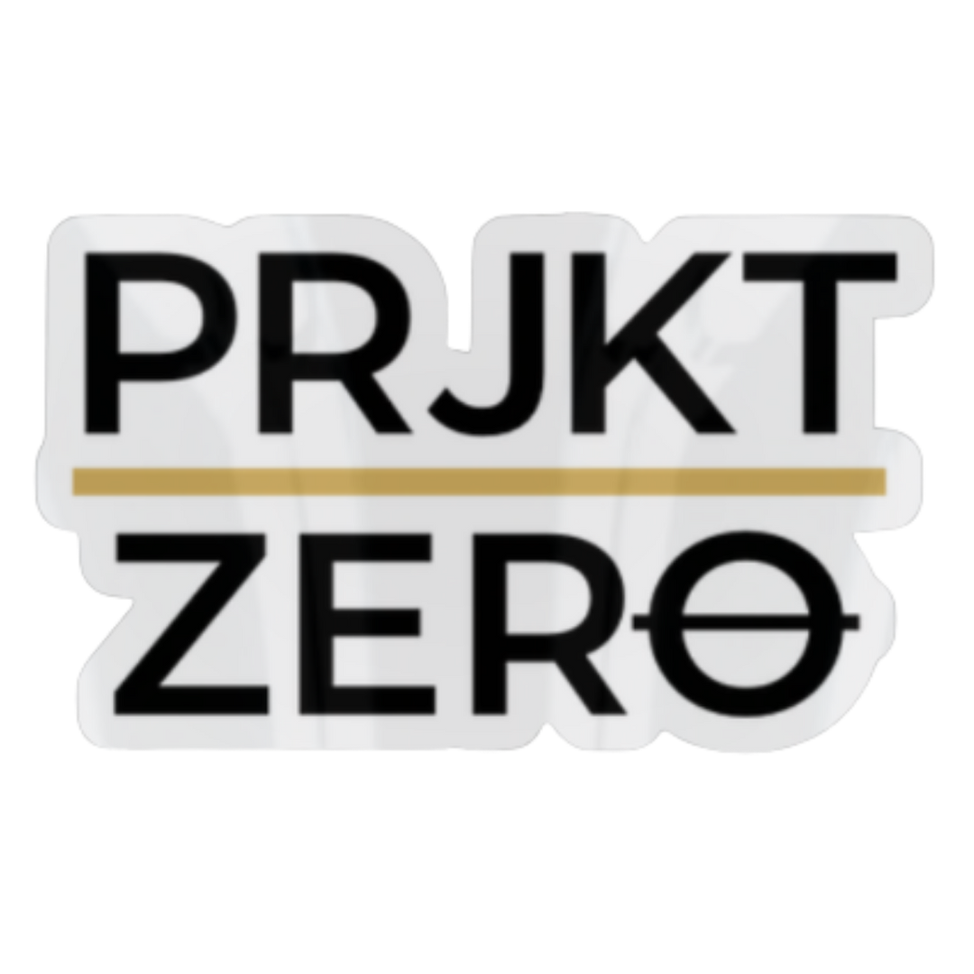 PRJKT ZERO Sticker Pack – Drop 01