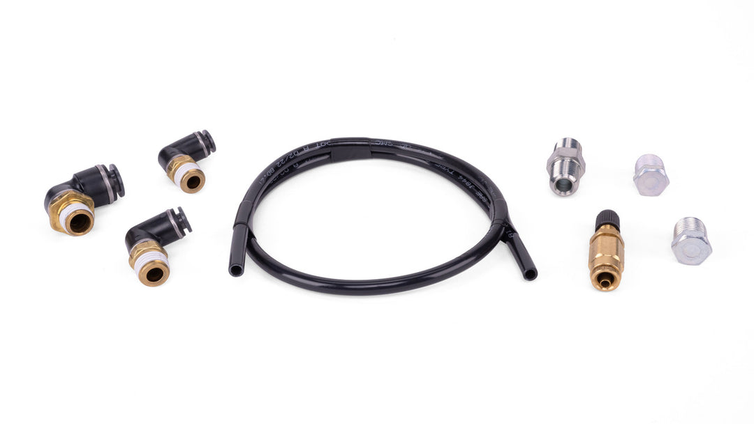 Fitting pack for 4 Gallon aluminum tank 5 Port (11955 or 12955) for 1/4" and 3/8" lines and 3P/3H