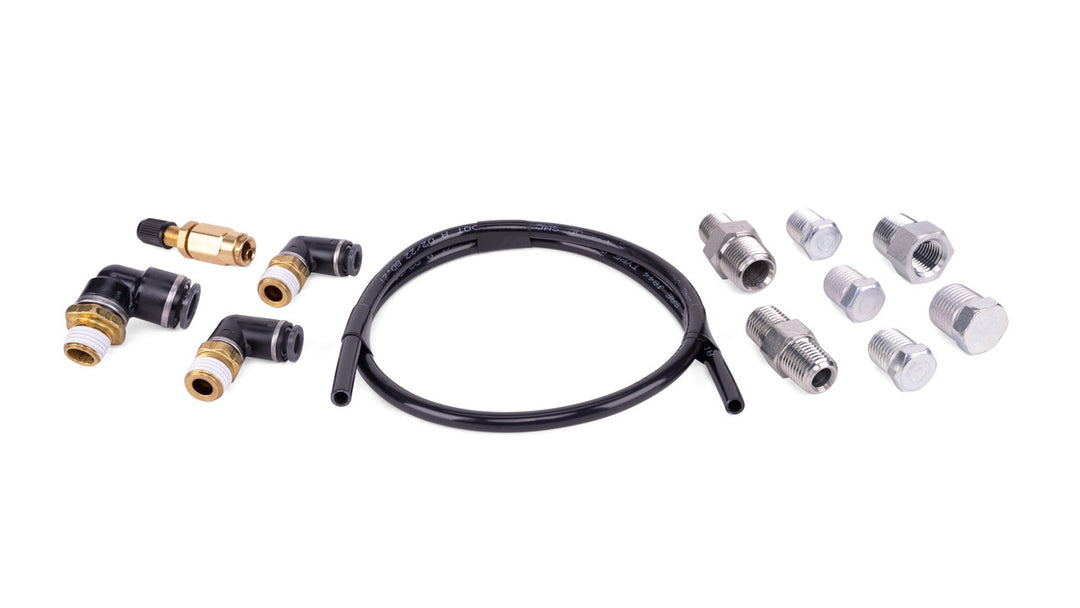 Fitting pack for 4 Gallon aluminum tank 7 Port (11957 or 12957) for 1/4" and 3/8" lines and 3P/3H