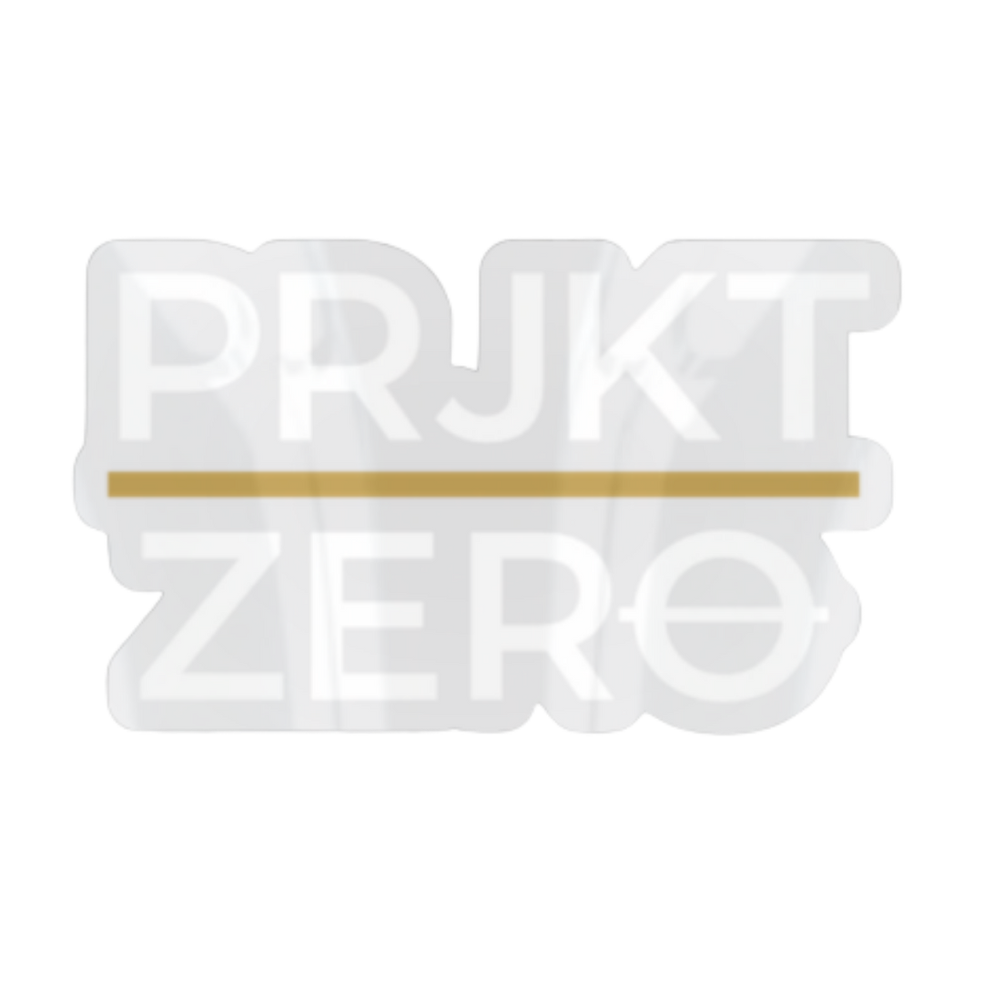 PRJKT ZERO Sticker Pack – Drop 01