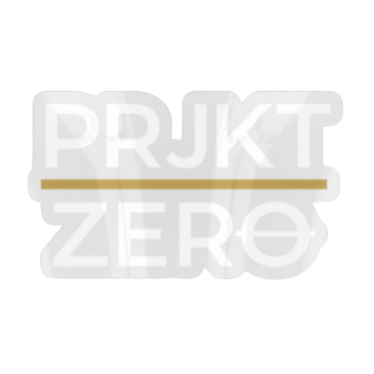 PRJKT ZERO Sticker Pack – Drop 01