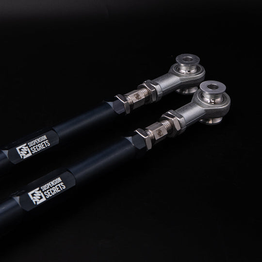 Suspension Secrets Adjustable Rear Toe Arms / Links - BMW 1M