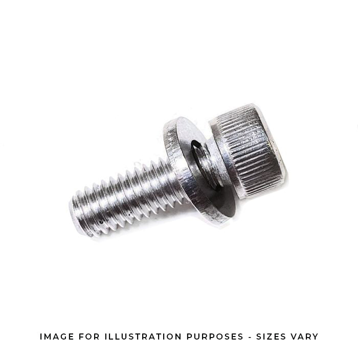 "BC STAINLESS CAMBER BOLTS 18MM THREAD LENGTH"