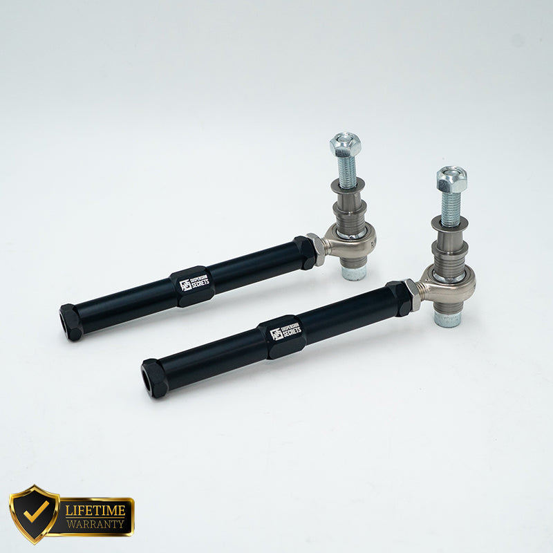 Suspension Secrets Adjustable Bump Steer Tie Rod Ends - Porsche 718 Spyder RS