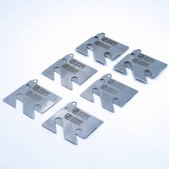 Suspension Secrets Front &amp; Rear Camber Shim Kit - Porsche 718 Spyder RS