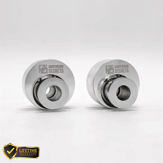 Suspension Secrets Eccentric Rear Control Arm Roll Centre Correction Bushes - BMW 1M
